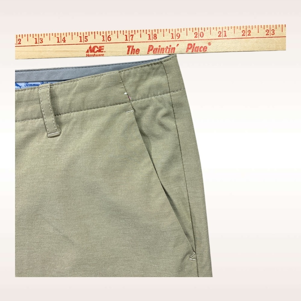 Tommy Bahama Pants Mens 38x32 Stone Khaki Performance Wicking 4-Way Stretch - Picture 5 of 13